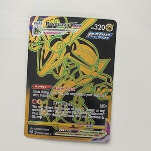 Rayquaza VMAX Secret Rare Pokémon Card